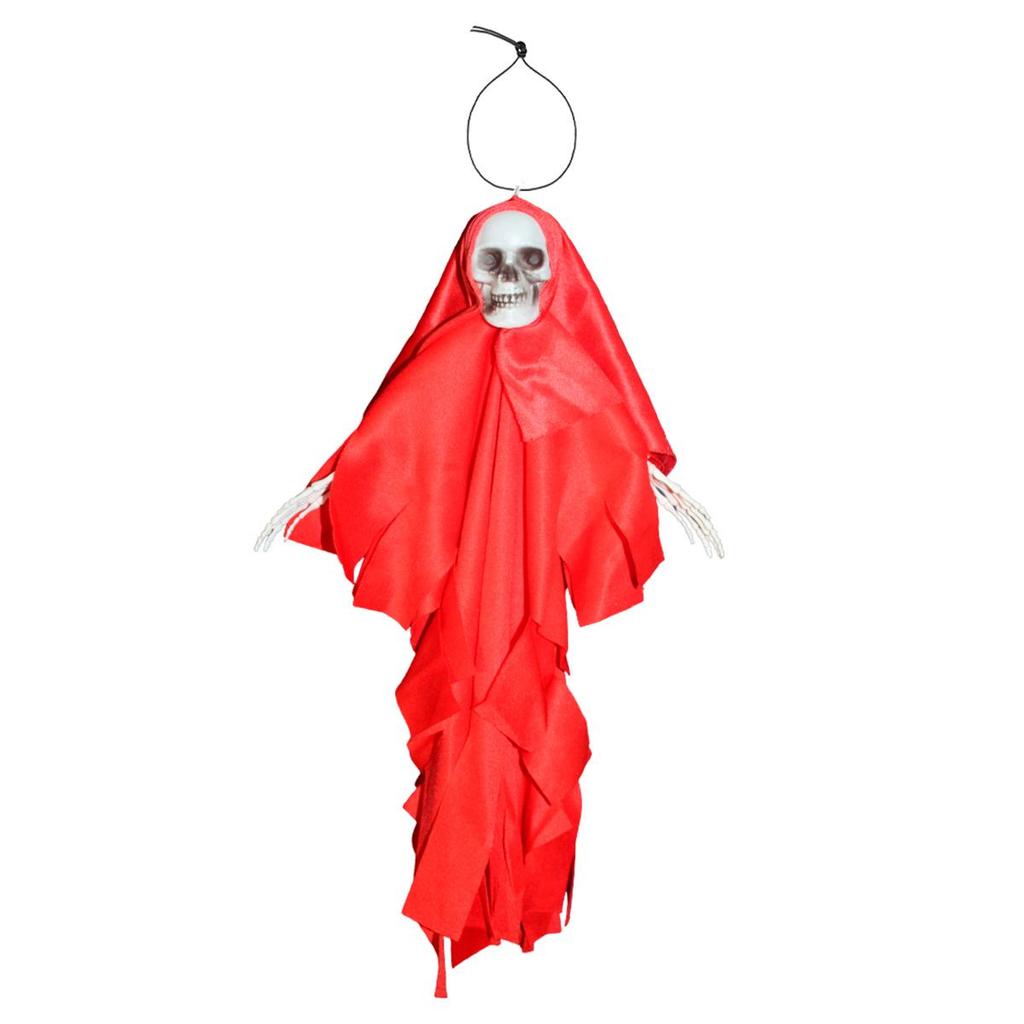 Caveira de Halloween Articulada Bonecos pra Decoração dia das Bruxas Preto