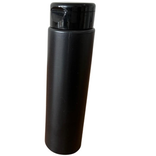 Kit Frascos 300ml Preto Tampa Rosca 22 Shampoo, Condicionador