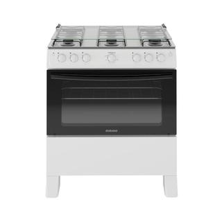 Fogão Itatiaia Star New Piso 6 Bocas Branco Mesa de Inox Bivolt 3700000473