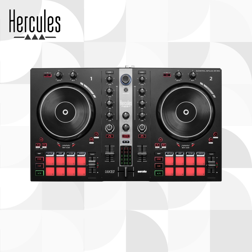 Hercules DJControl Inpulse 300 MK2 Controlador de DJ【Enviado direto do Japão】