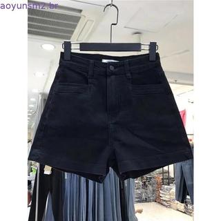 short alfaiataria feminino short alfaiataria feminino plu size Plus Size Preto Cintura Alta Denim Shorts Mulheres Verão