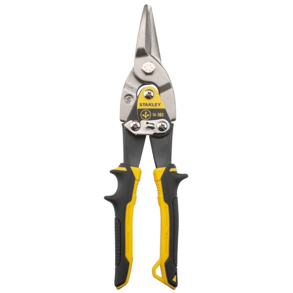 Tesoura para cortar chapas 10" corte reto tipo aviação - 14-563 - Stanley