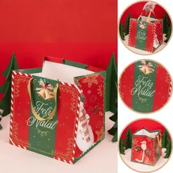 10 SACOLA GRANDE 27X23X26CM GRATIDÃO 5976 (JANGO NATAL 2026)