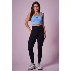 Calça Legging Cintura Alta Planet Girls Preto