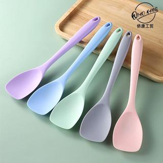 Espátula de silicone integrada, espátula de bico de pato de silicone FDA, espátula de bico de pato de silicone com tudo 