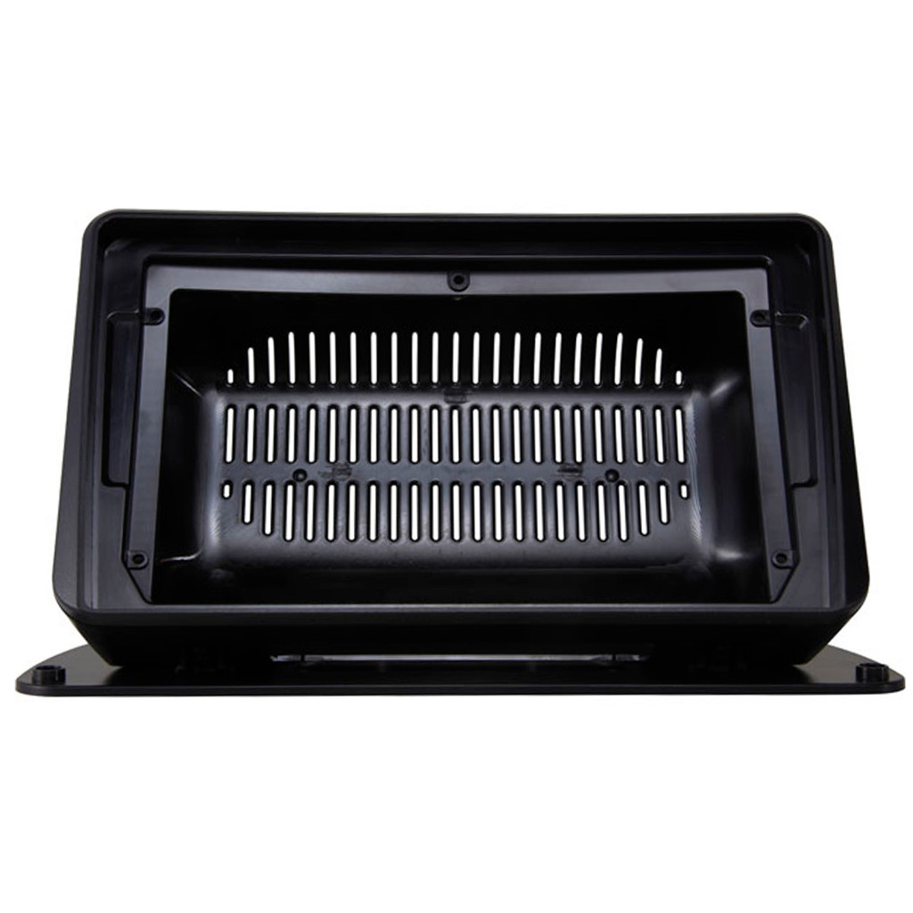 Moldura 9 Polegadas Universal Preta Painel Superior Plano Central Multimidia Expex Epx9un003 Som USADO