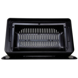 Moldura 9 Polegadas Universal Preta Painel Superior Plano Central Multimidia Expex Epx9un003 Som USADO