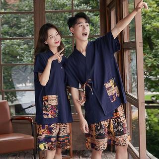 Estilo chinês suor vapor roupas de algodão puro feminino High-End tamanho grande Sauna massagem pé primavera quente Hote