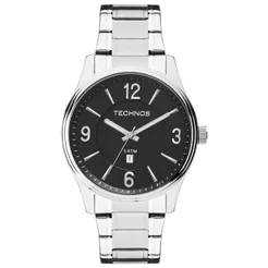 Relógio Technos Masculino Steel Prata - 2015BZBS/1P