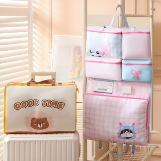 Saco de armazenamento de roupas de viagem portátil bagagem organizador saco roupa interior viagem viagem de negócios por