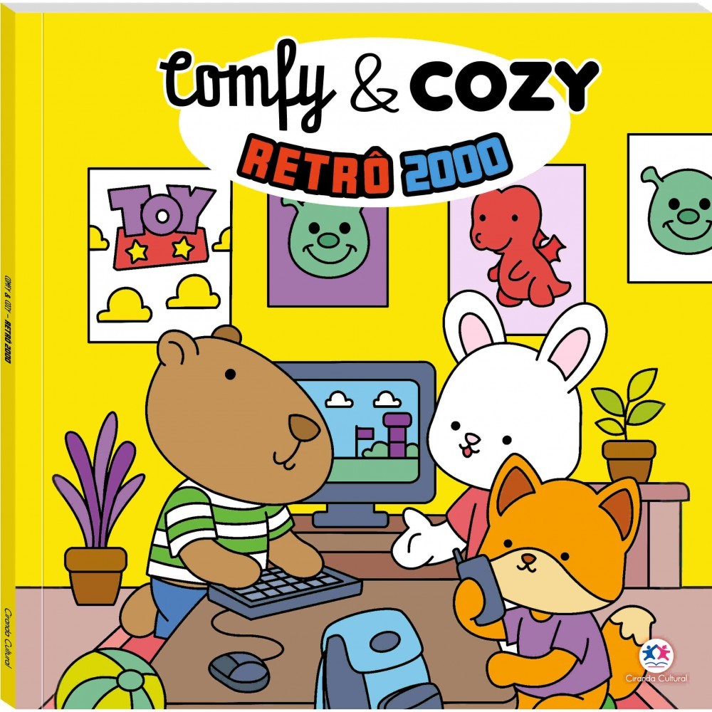 Livro Comfy and Cozy - Retrô 2000