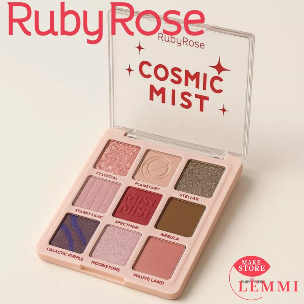 Paleta De Sombras Cosmic Mist Ruby Rose