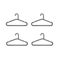 Kit de 4 cabides Light Ou