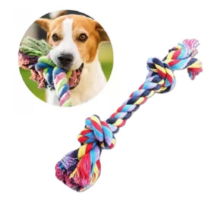 Brinquedo Mordedor Dental Bone Corda Para Cães Pequenos em Oferta na Shopee