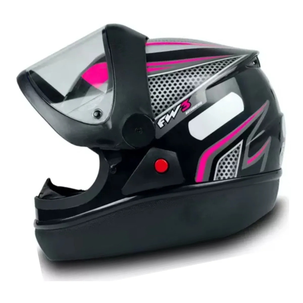 Capacete Fechado Moto viseira Automática Fw3 Motoboy em Oferta na Shopee