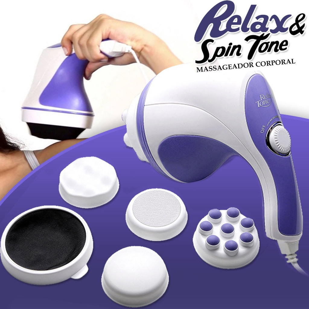 Massageador Orbital  110v  Corporal Relaxante, Massageador Orbital Spin Relax Premium