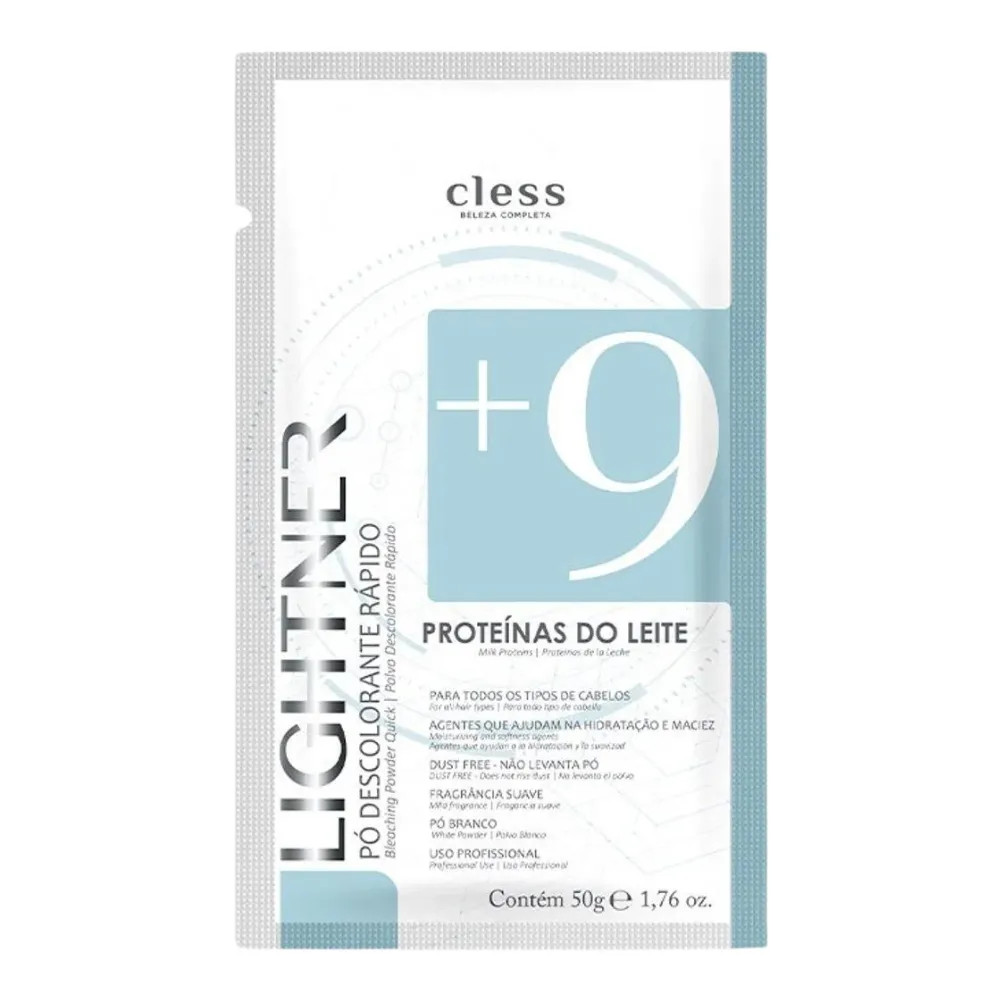 Pó Descolorante Lightner com Proteínas do Leite 50g Clareamento Capilar Profissional em Oferta na Shopee