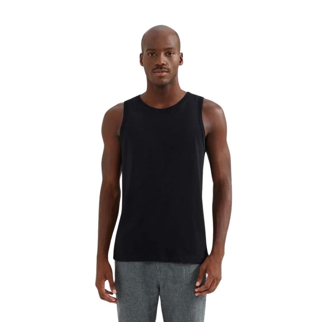 Regata Hering Básica Masculina World Preta