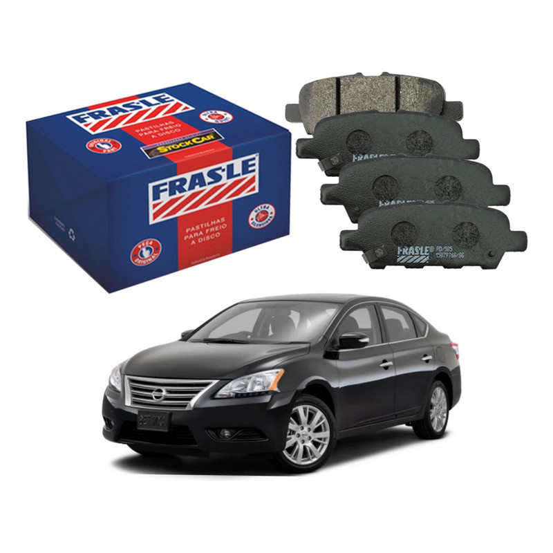 Pastilha Freio Traseira Sentra 2.0 2014 A 2016 em Oferta na Shopee