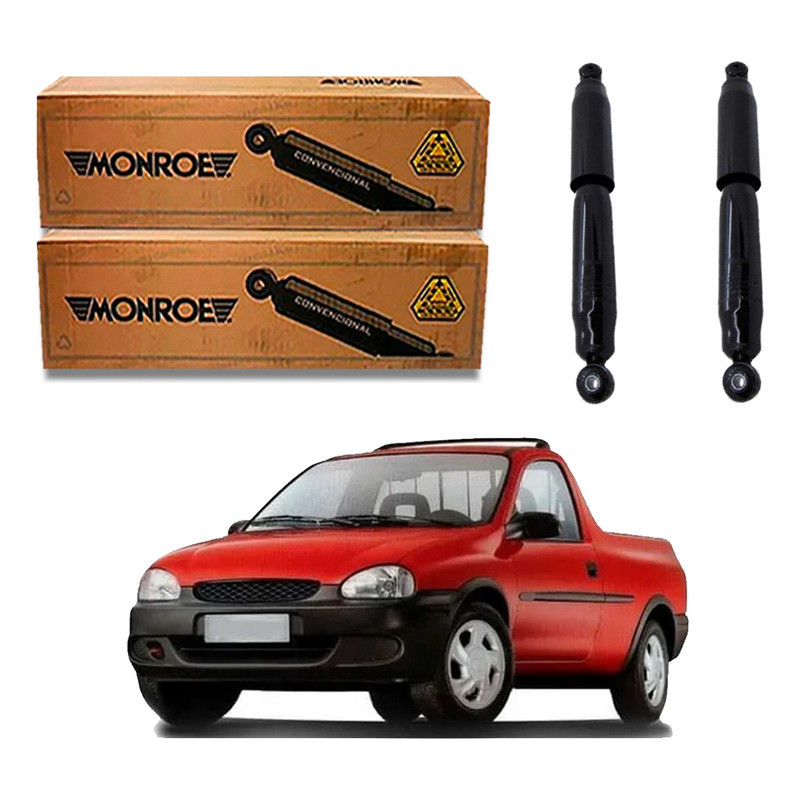 Par Amortecedor Traseiro Corsa Pick-up 1.6 1995 A 2003 em Oferta na Shopee