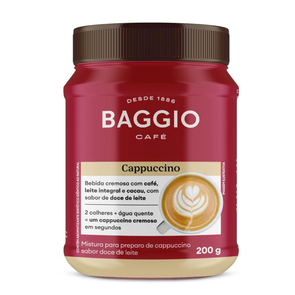 Baggio Cappuccino Bebida Cremosa em Pó Pote 200g
