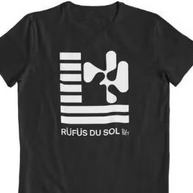 Camiseta Rüfüs du Sol Dj Camisa Algodão Unissex Banda Australiana Dança Show Brasil Lola Eletrônica House Music blk wear