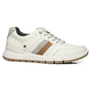 Sapatenis pegada de couro cor gelo masculino casual 111607