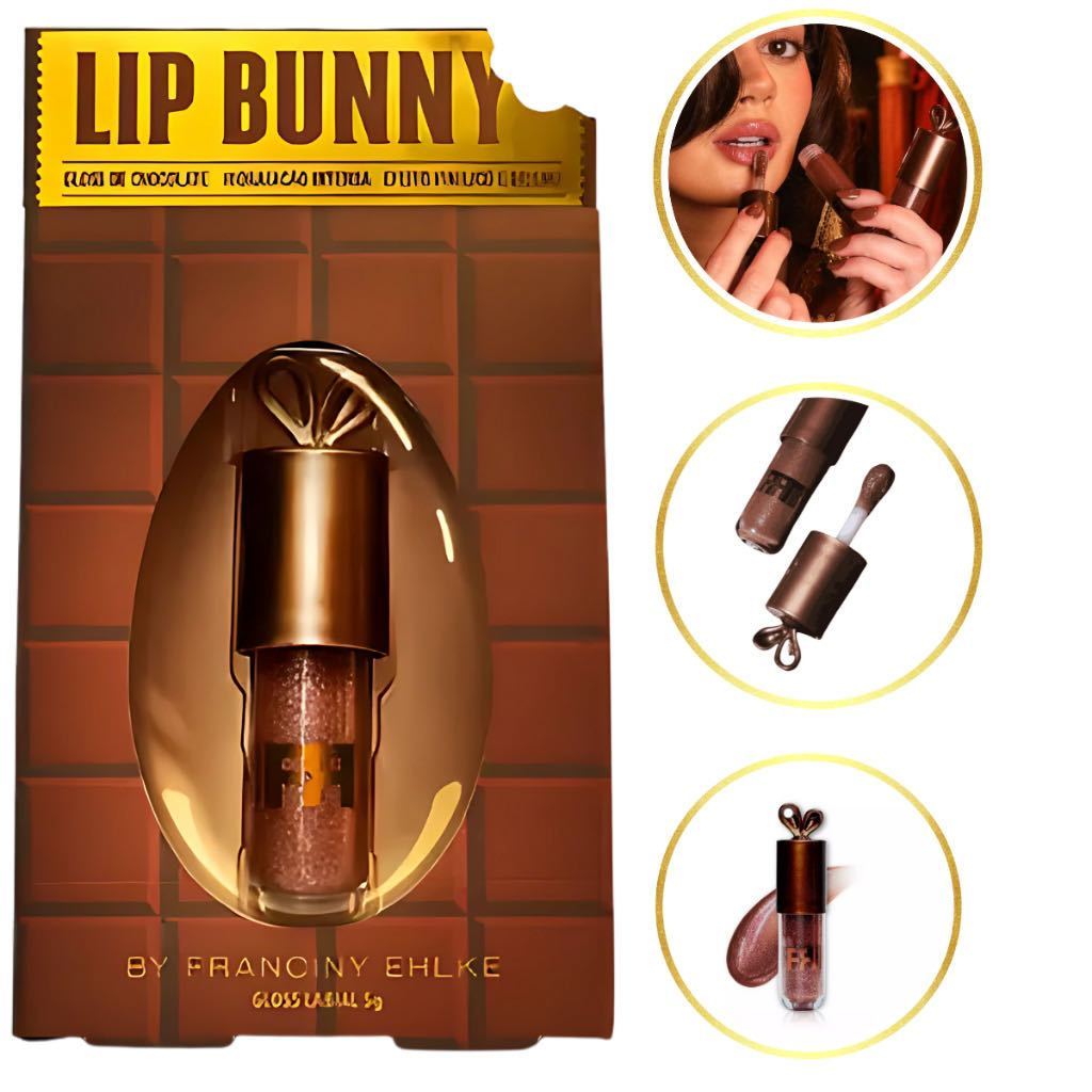 Gloss Labial Lip Bunny ChocoChilli Efeito Bocão Franciny Ehlke Edição Limitada