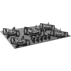 Cook top Vidro 5 queimadores