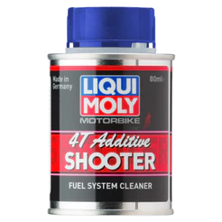 Liqui Moly Motorbike 4T Shooter Aditivo Limpeza Sistema Injeção Via Tanque Moto 80ml
