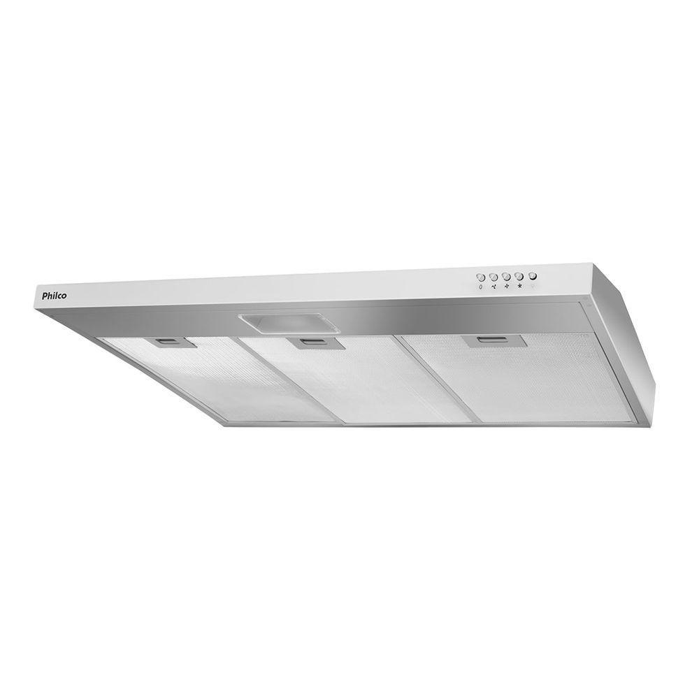 Depurador E Exaustor Inox Philco 3 Velocidades 150W PDR80I 220V