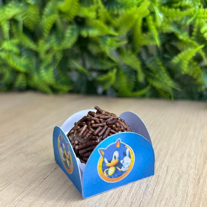 Forminhas 4 Pétalas Sonic para Docinhos – Festas e Aniversários em Oferta na Shopee