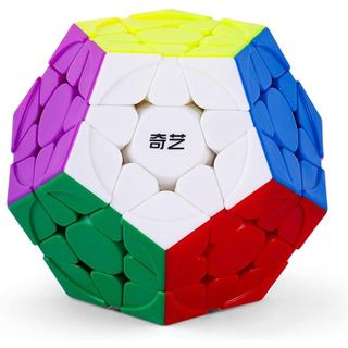 MegaminxCube, Roxenda 3x3x3 Cubo de Velocidade Pentagonal Dodecaedro Cubo Mágico Brinquedo de Quebra-Cabeça (Sem Adesivo