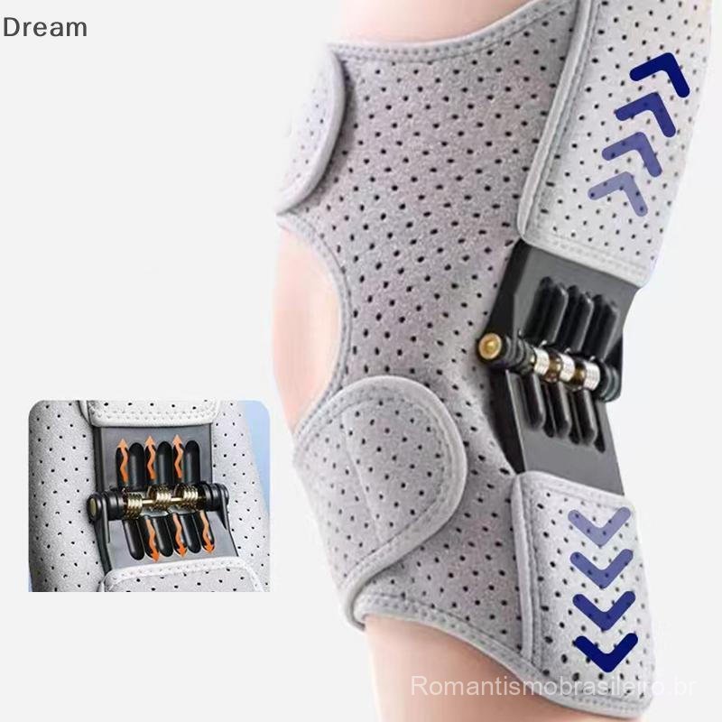 < Dream > Poderoso Rebote Molas Joelho Assistivo Antiderrapante Respirável Impulsionador Ajustável Mola Estabilizador Ci
