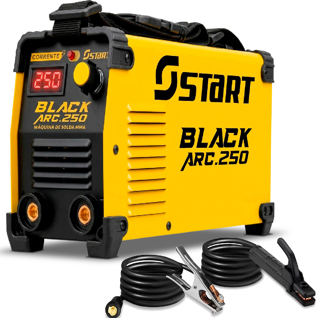 Máquina De Solda Inversora 220V Profissional 250a Mma Tig Eletrodo Start