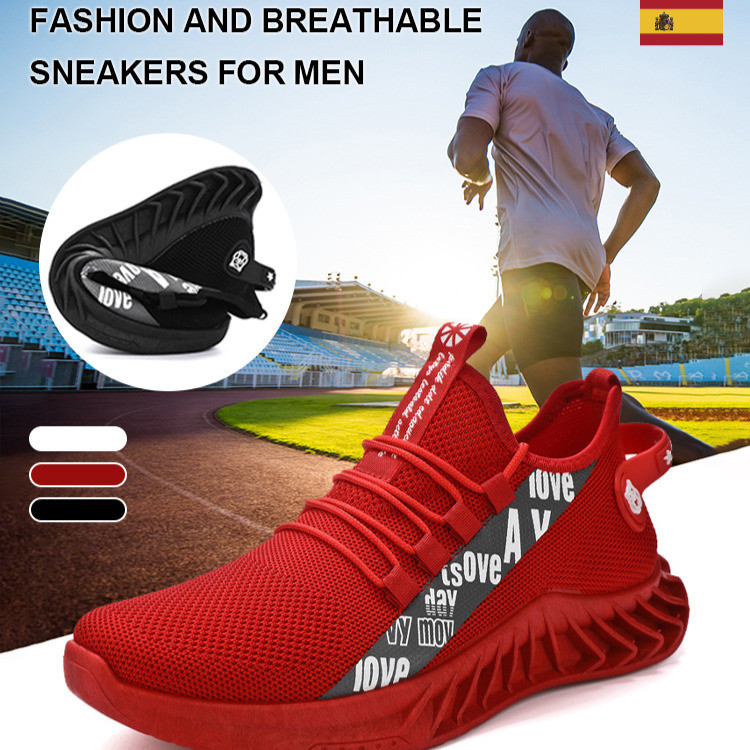 【Confortáveis e Respiráveis】Fashion and Breathable Sneakers for Men/Tênis/Respiráveis/Confortáveis/Para Corrida