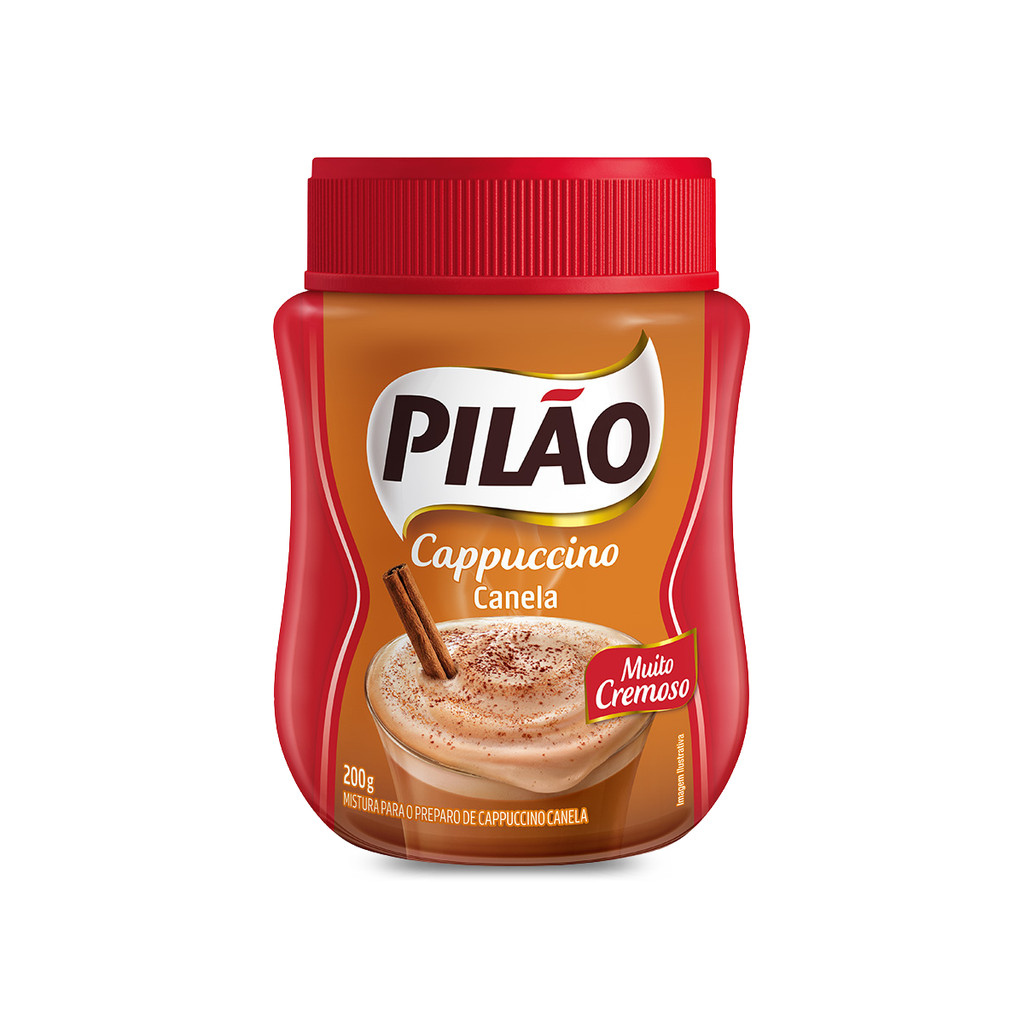 Cappuccino Sabores 200g Pilão