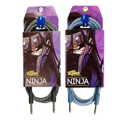 Cabo Ninja Plug P10 Têxtil 10ft 3,05m Colorido Santo Angelo