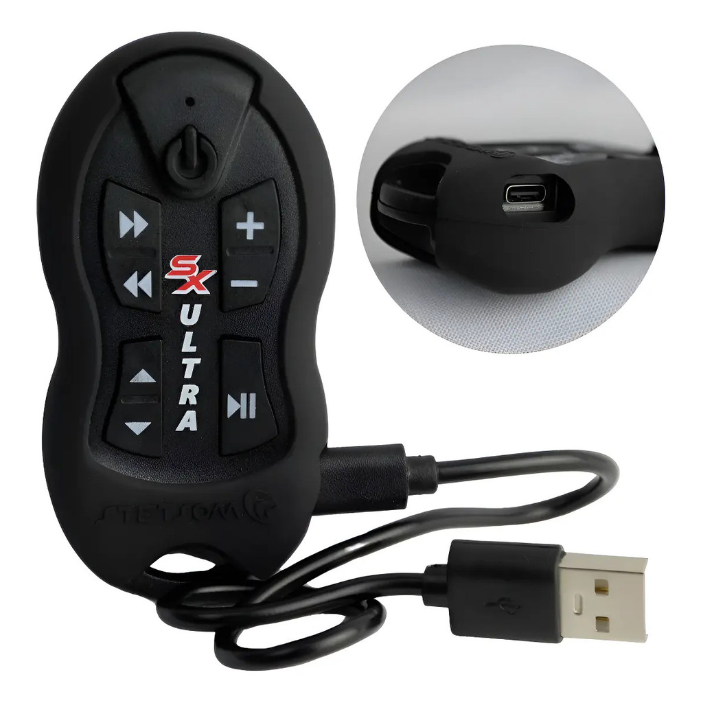 Controle Stetsom Longa Distancia Ultra 500m Sx2 Carregador C