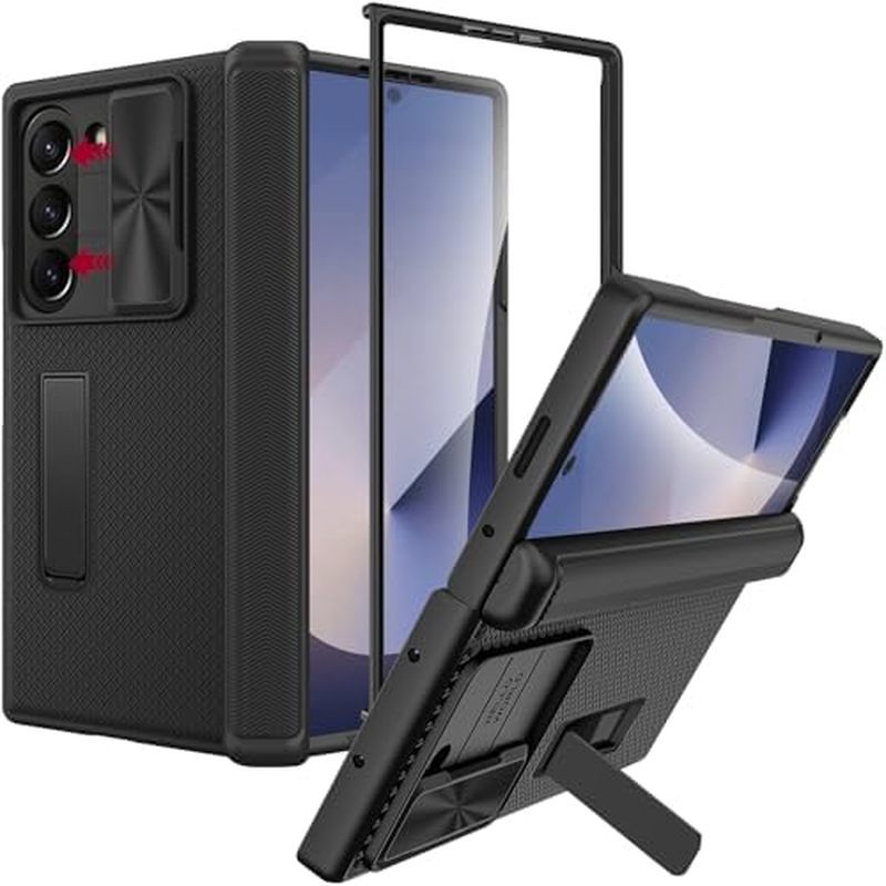 Capa De Privacidade Mii Para Samsung Galaxy Z Fold 6 Com Protetor De Tela , Câme