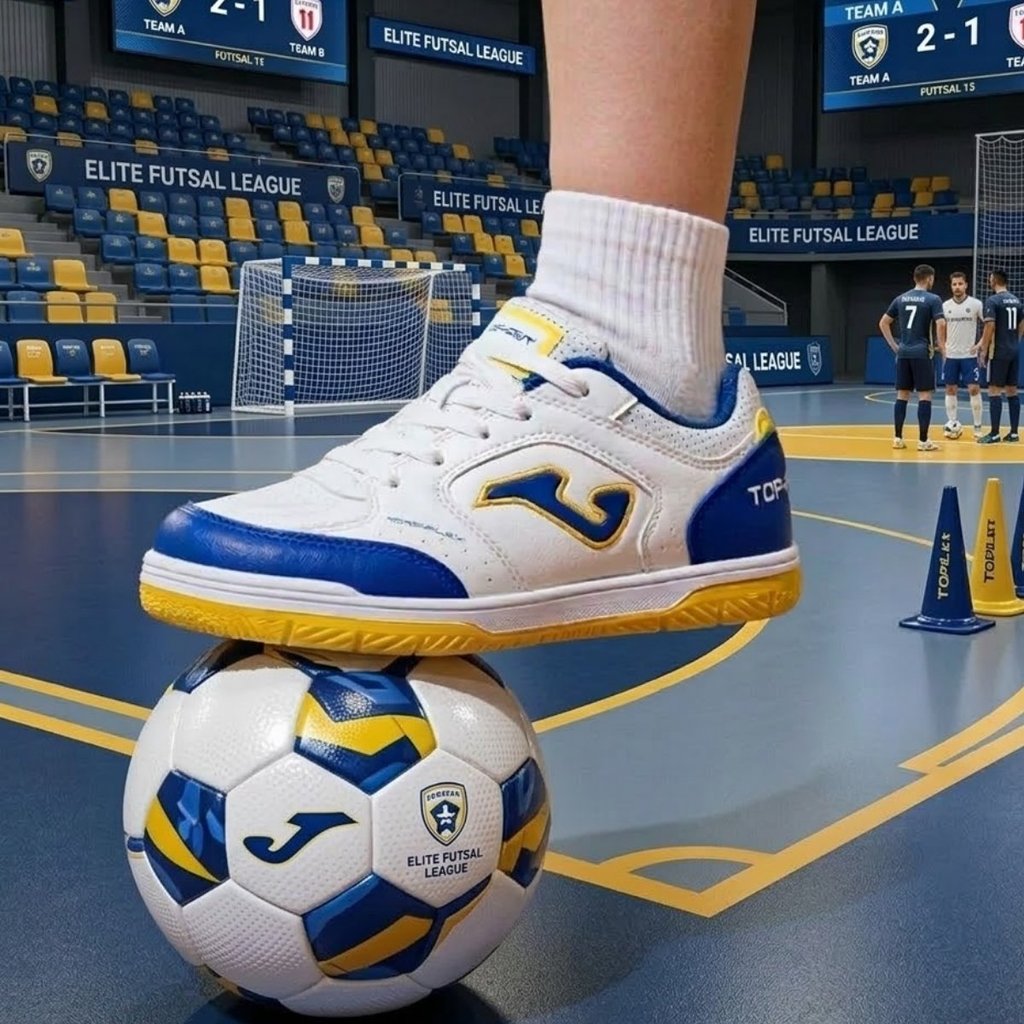 Chuteira Joma Top Flex Junior Infantil Futsal Futebol Salão