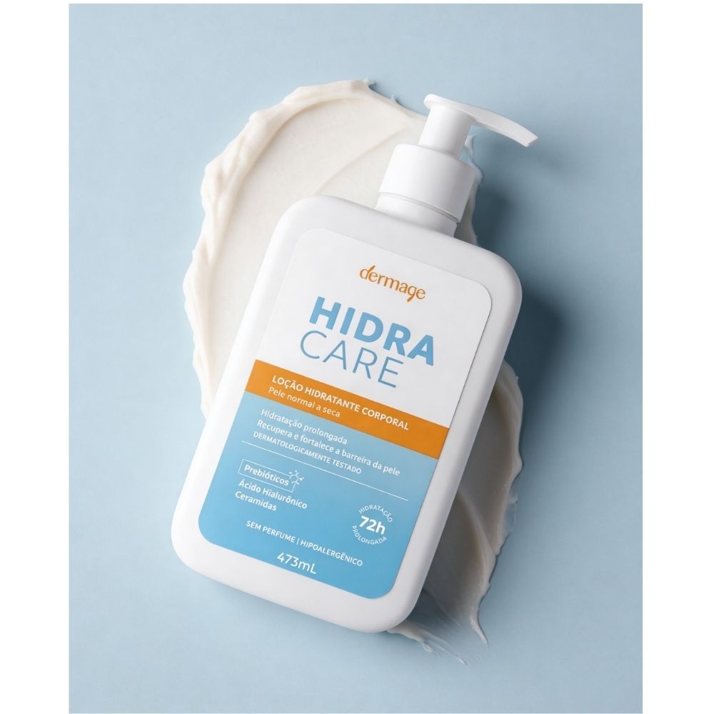 Loção Hidratante Corporal Dermage Hidra Care Pele Normal a Seca 473ml