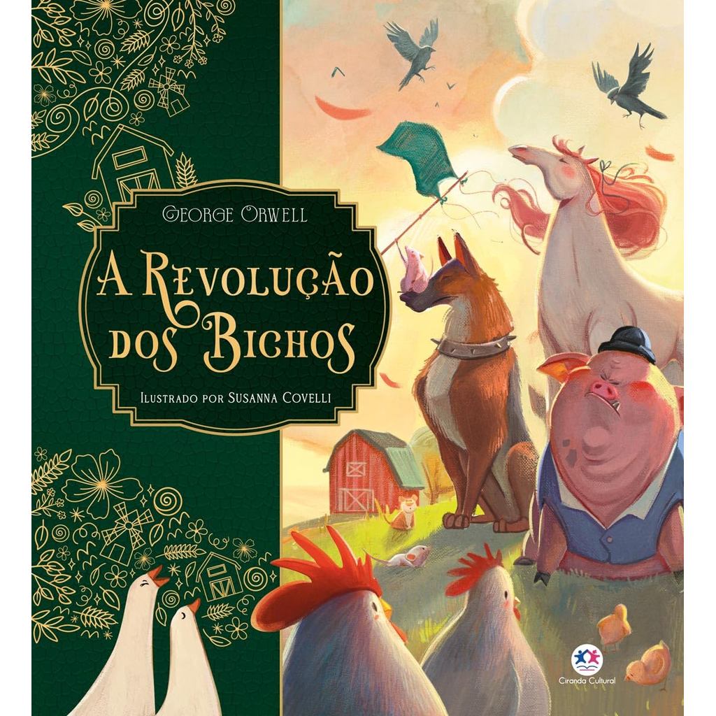 A Revolução dos Bichos | George Orwell | Ilustrado Infantil | Capa Dura