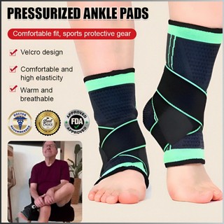 [Suporte Eficiente] Compressão Ajustável Apoio para Tornozelo/Tornozeleira/Fasceíte Plantar/Atividade Física