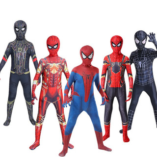 Macacão do Homem-Aranha para Crianças de 2 a 12 Anos, Fantasia Casual de Cosplay