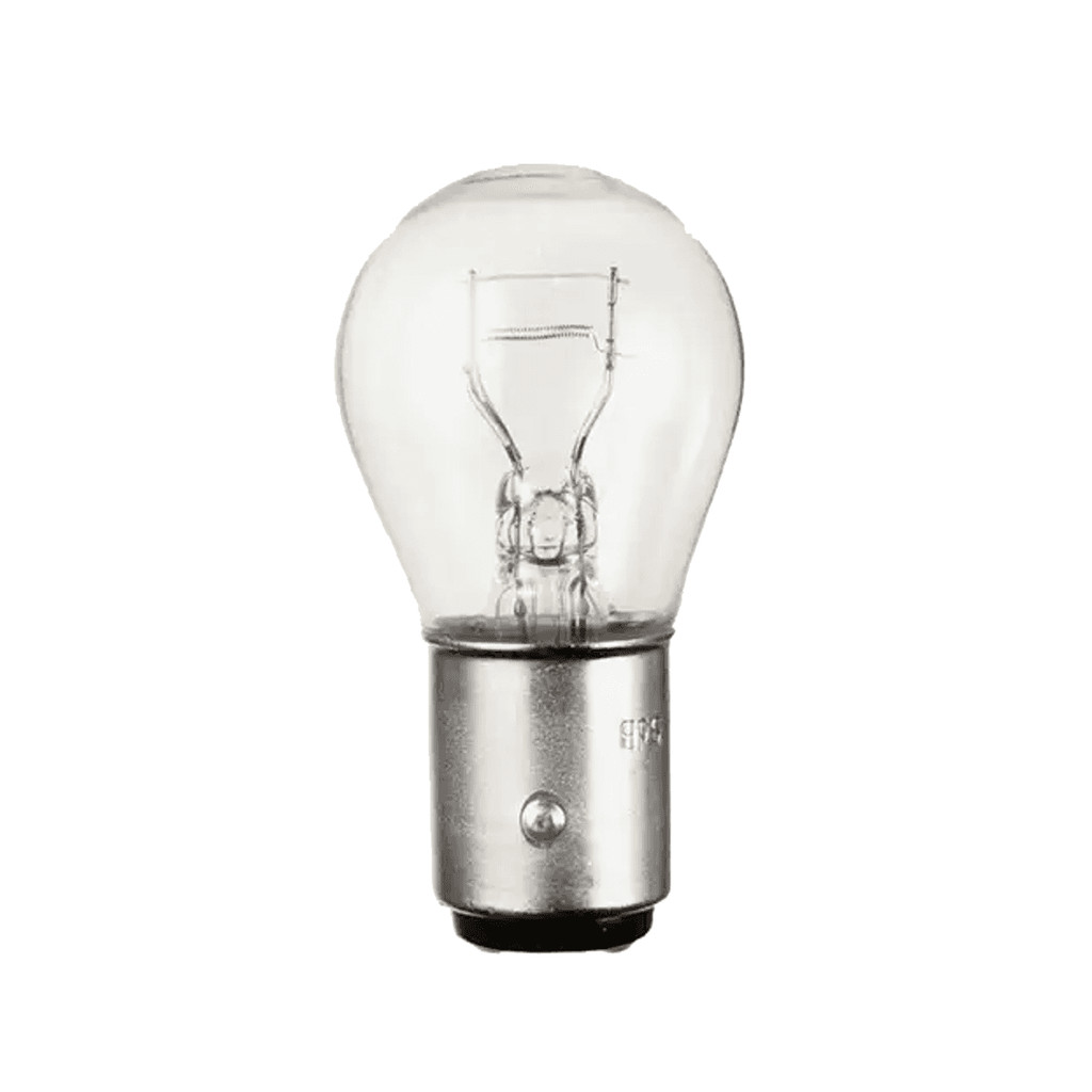 LAMPADA AUTOMOTIVA 2 POLOS 1034 12V 21/5W S25 BAY15D PINO DESENCONTRADO GAUSS
