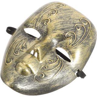 Máscara de Halloween Beaupretty, de Rosto Inteiro para Festa de Máscaras, Máscaras de Carnaval Vintage Veneziana