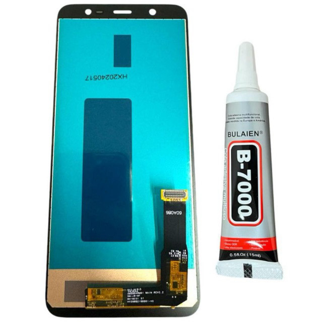 Frontal Tela Display Para J8 J810 Incell Premium + Cola 15ml