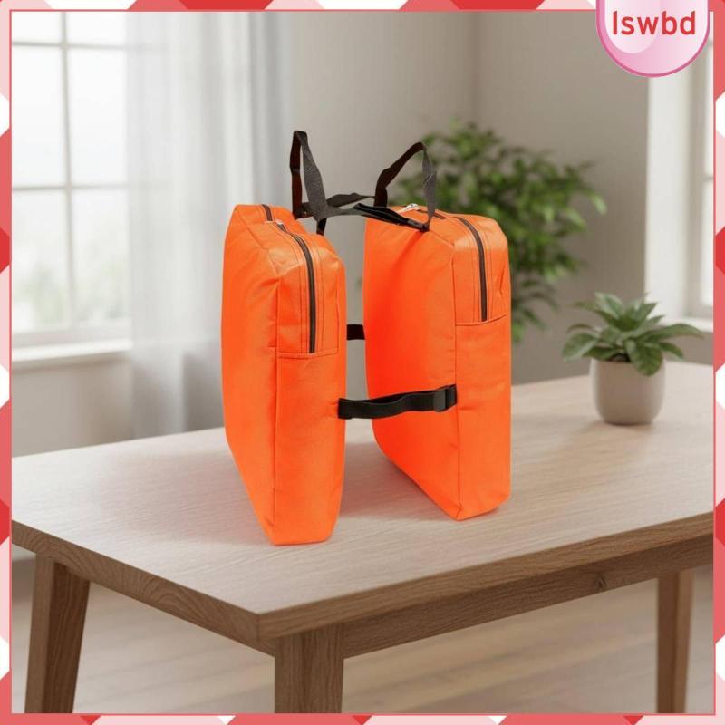 [Lswbd] Bolsa De Expansão De Bagagem Mala De Grande Capacidade Viagem Com Baixo Odor Laranja