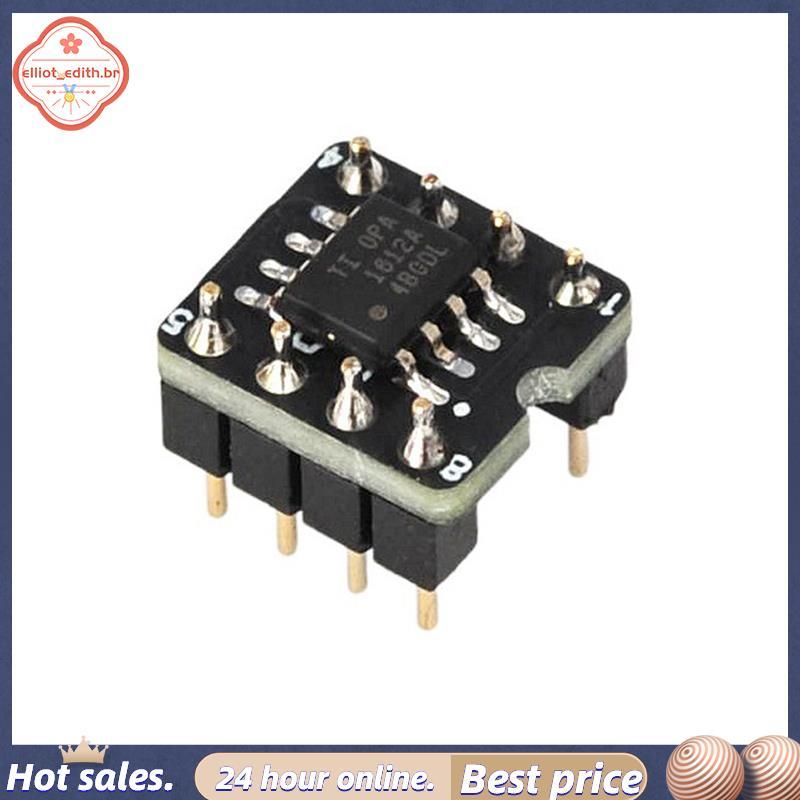 Op Amp OPA1612 Distorção Dupla Ultrabaixa (0.000015 %) , Amplificador SMD Para Conversão DIP , Design De Pinos Espessado